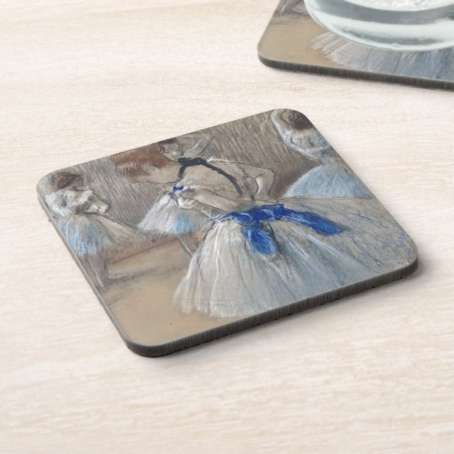 Dessous-de-verre Edgar Degas, Danseuse de ruban bleu (Côté gauche)