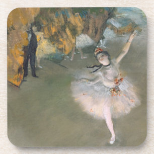 Dessous-de-verre Edgar Degas   L'étoile ou la danseuse sur scène