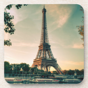 Dessous-de-verre Eiffel tour lancer oreiller