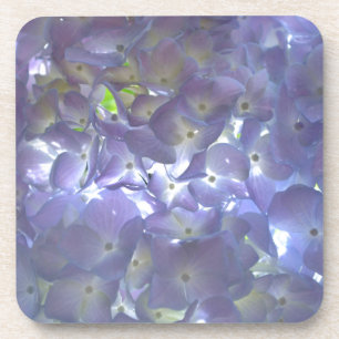 Dessous-de-verre Élégant boho poussiéreux floral violet clair fleur