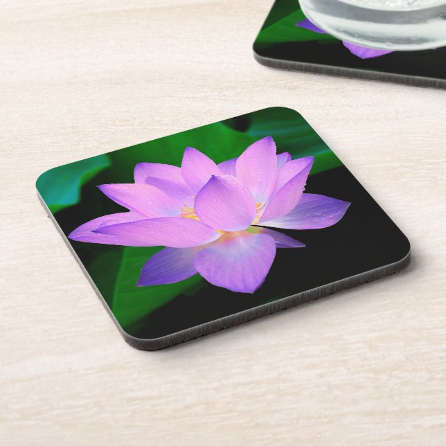 Dessous-de-verre Elegant Lotus Flower (Côté gauche)