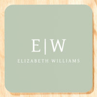 Élégant professionnel simple Monogramme minimalist