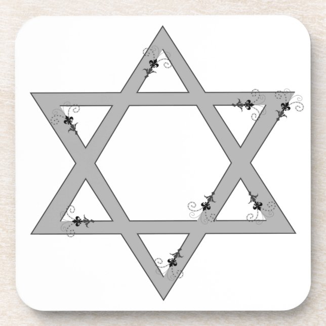 Dessous-de-verre elegent star of david (Devant)