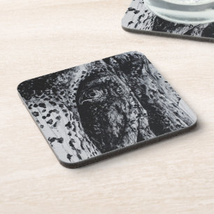 Dessous-de-verre Ellie Elephant Asiatique Faune Jungle Animal Art