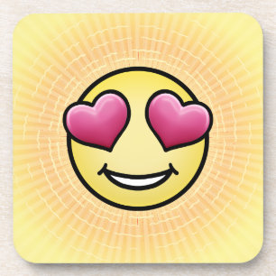 Dessous-de-verre Emoji Love