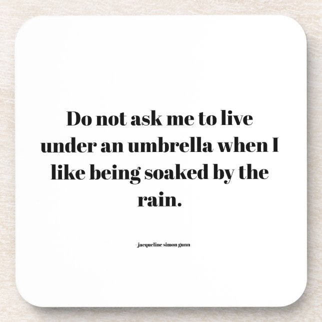 Dessous-de-verre Empowering quote (Devant)