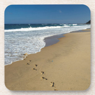 Dessous-de-verre Empreintes Sur La Plage, Mabibi, Thongaland