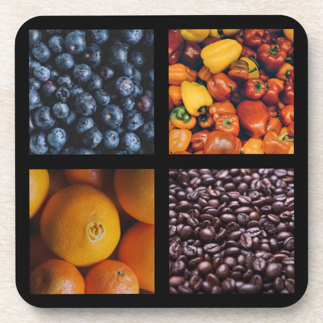 Dessous de verre en bois 4 (Devant)