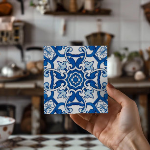 Dessous de verre en carreaux de design vintage eur