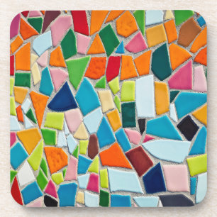 dessous de verre en carreaux de mosaïque
