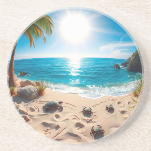 DESSOUS DE VERRE EN GRÈS 