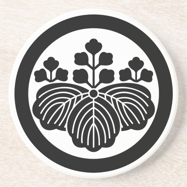 DESSOUS DE VERRE EN GRÈS 丸 (Devant)