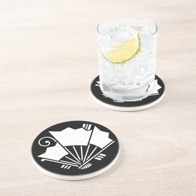 DESSOUS DE VERRE EN GRÈS 揚 (Côté)