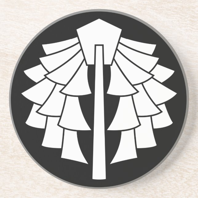 DESSOUS DE VERRE EN GRÈS 神 幣 宮 (Devant)