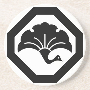 DESSOUS DE VERRE EN GRÈS 隅 切 角