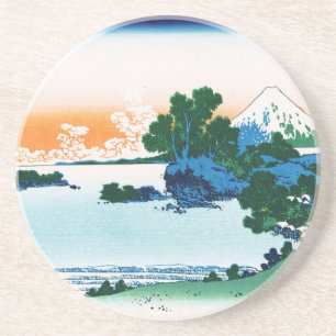 Dessous De Verre En Grès 013_Plage de Shichiri dans la province de Sagami.j