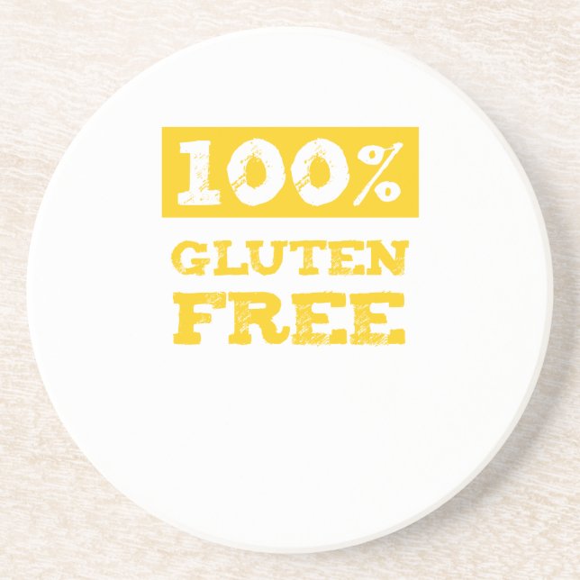 Dessous De Verre En Grès 100% sans gluten (Devant)