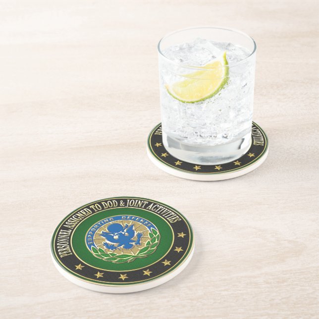 Dessous De Verre En Grès [200] DOD & Activités conjointes DUI Special Editi (Côté)