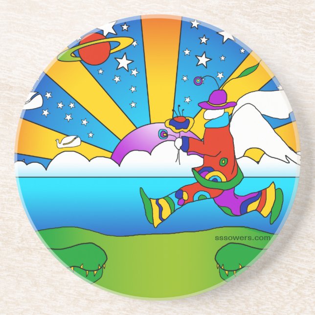 Dessous De Verre En Grès 2012 ce n'est pas l'extrémité (Devant)