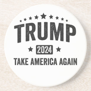 Dessous De Verre En Grès 2024 Trump reprend l'Amérique patriotique américai