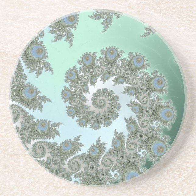 Dessous de verre en grès #8 (Devant)