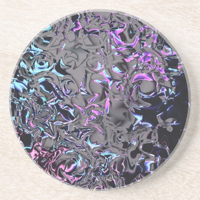 DESSOUS DE VERRE EN GRÈS 80 (Devant)