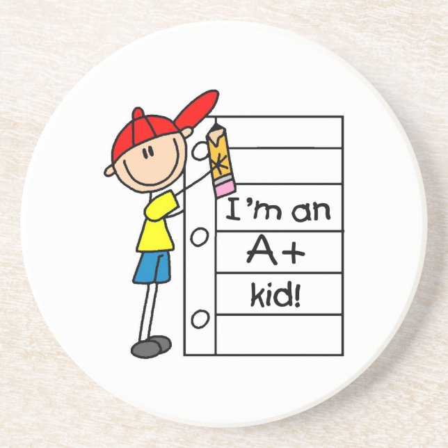 Dessous De Verre En Grès A plus l'enfant (Devant)