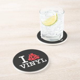 Dessous De Verre En Grès Adaptateur vinyle I 45
