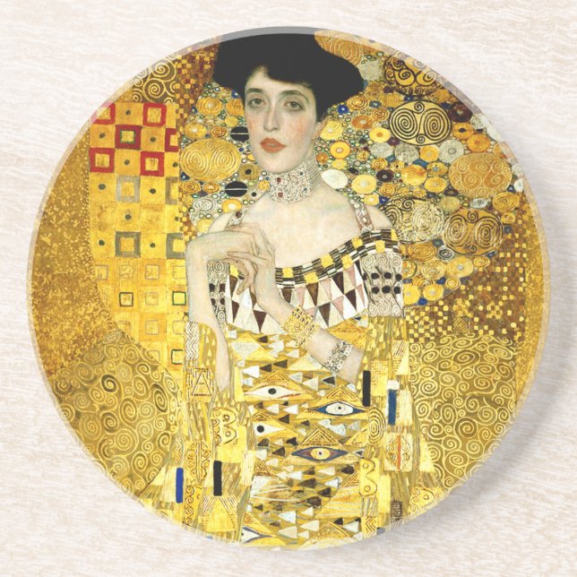 Dessous De Verre En Grès Adele Bloch-Bauer I par art Nouveau de Gustav (Devant)