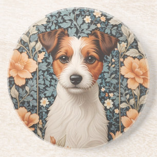 Dessous De Verre En Grès Adorable Jack Russell Terrier Inspiré de William M