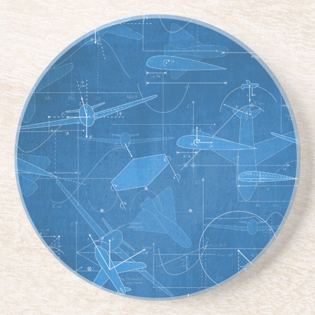 Dessous De Verre En Grès Aérodynamique (Devant)