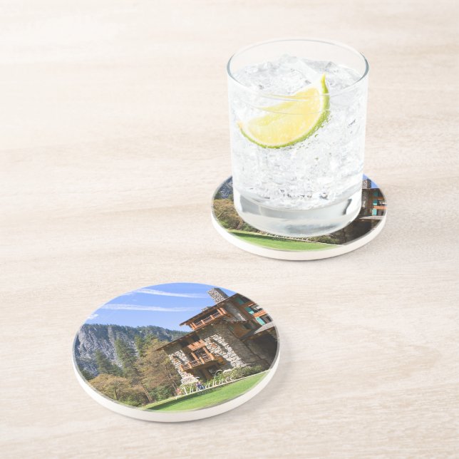 Dessous De Verre En Grès Ahwahnee (Côté)