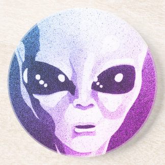 Dessous De Verre En Grès Alien