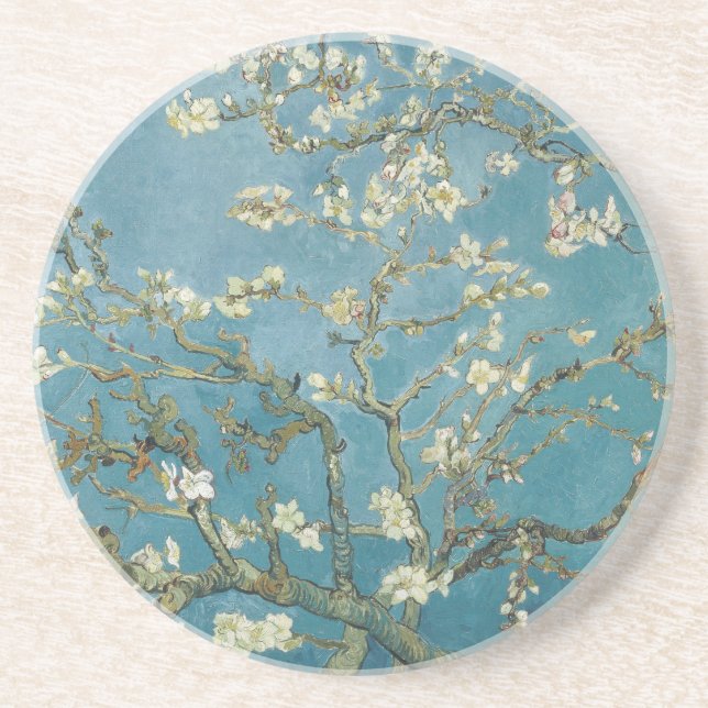 Dessous De Verre En Grès Almond Blossom Van Gogh (Devant)