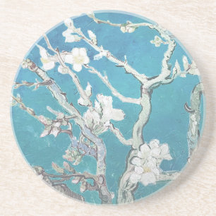 Dessous De Verre En Grès Almond Blossom Van Gogh Art