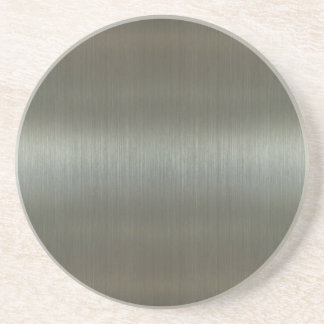 Dessous De Verre En Grès Aluminium balayé