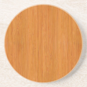 Dessous De Verre En Grès Amber Bamboo Grain