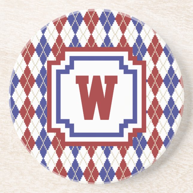 Dessous De Verre En Grès Americana Argyle Sandstone Coaster (Devant)