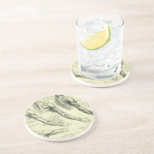 Dessous De Verre En Grès Anatomie du bras et de l'épaule par Léonard de Vin