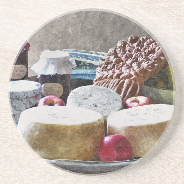 DESSOUS DE VERRE EN GRÈS ANCIENNE ANGLETERRE (Devant)