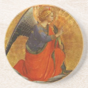 Dessous De Verre En Grès Ange d'ATF Angelico des beaux-arts d'annonce