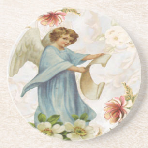 Dessous De Verre En Grès Angelic Coaster
