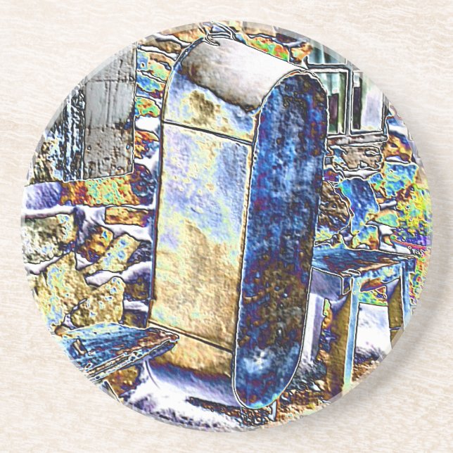 DESSOUS DE VERRE EN GRÈS ANGLETERRE VICTORIENNE (Devant)