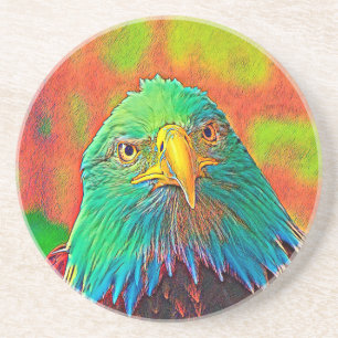 Dessous De Verre En Grès AnimalColor_Bird_005