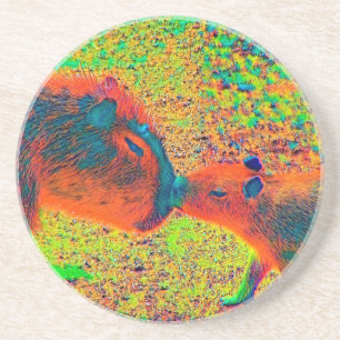Dessous De Verre En Grès AnimalColor_Capybara_005