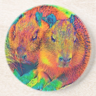 Dessous De Verre En Grès AnimalColor_Capybara_07