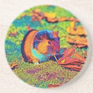 Dessous De Verre En Grès AnimalColor_Guineapig_001