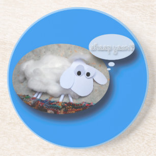 Dessous De Verre En Grès Année du mouton ? Année chinoise Zodiac Dessous de