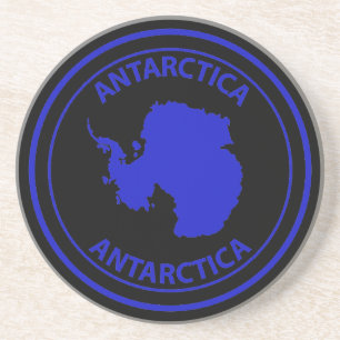 Dessous De Verre En Grès Antarctique