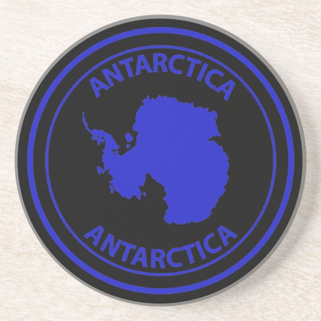 Dessous De Verre En Grès Antarctique (Devant)